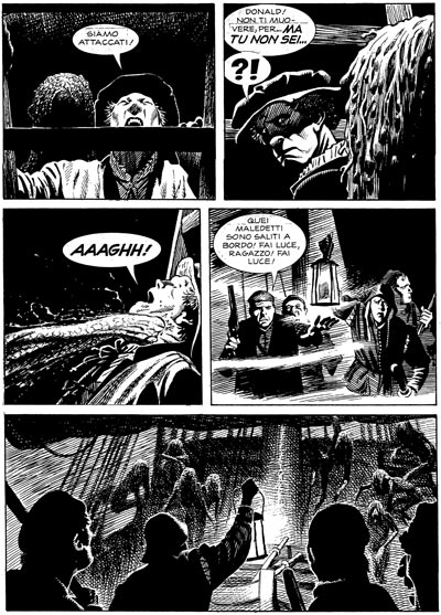 Numero 107 - Tavola 14<br>disegni di Majo<br><i>(c) 2008 Sergio Bonelli Editore</i>
