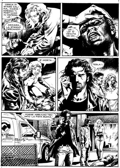 Numero 108 - Tavola 68<br>disegni di Arturo Lozzi<br><i>(c) 2008 Sergio Bonelli Editore</i>