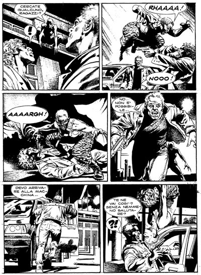 Numero 108 - Tavola 73<br>disegni di Arturo Lozzi<br><i>(c) 2008 Sergio Bonelli Editore</i>