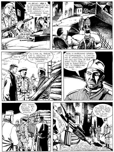 Tavola tratta dal numero 109<br>disegni di Luca Raimondo<br><i>(c) 2008 Sergio Bonelli Editore</i>