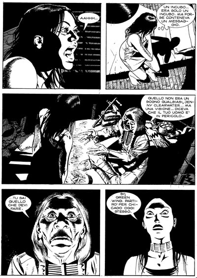 Numero 110 - Tavola 24<br>disegni di Arturo Lozzi<br><i>(c) 2008 Sergio Bonelli Editore</i>
