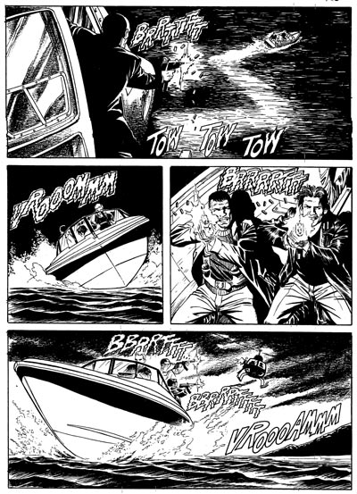 Numero 111 - Tavola 41<br>disegni di Fabrizio Russo<br><i>(c) 2008 Sergio Bonelli Editore</i>