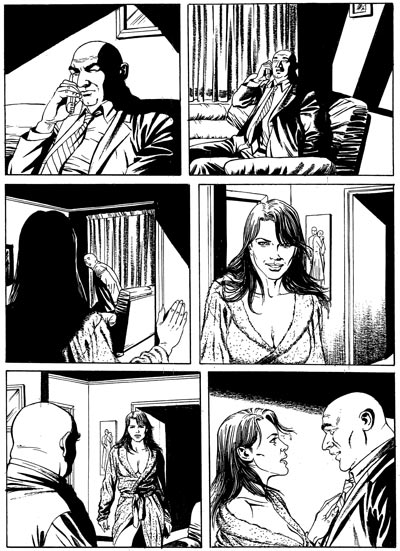 Numero 111 - Tavola 60<br>disegni di Fabrizio Russo<br><i>(c) 2008 Sergio Bonelli Editore</i>