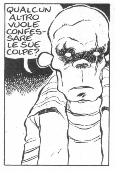 n.69 pag.23 3a vignetta<br><i>(c) Panini Comics - disegni di Leo Ortolani</i>