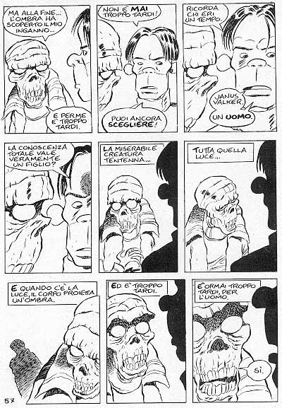 n.69 pagina 57<br><i>(c) Panini Comics - disegni di Leo Ortolani</i>