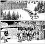 Soldati lillipuziani o palizzata gigante? Confrontate le due vignette.<br>Tex Maxi 12, pagg.176-178<br><i>(c) 2008 SBE</i>