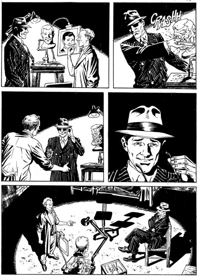 Numero 112 - Tavola 76<br>disegni di Fabrizio Russo<br><i>(c) 2008 Sergio Bonelli Editore</i>
