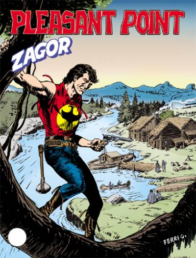Zagor 521<br>copertina di Gallieno Ferri<br><i>(c) 2008 Sergio Bonelli Editore</i>