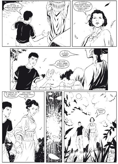 Cronaca Comics Numero 4 - Tempus Manet<br>disegni di Oscar Celestini<br><i>(c) 2009 Salvatore Taormina</i>