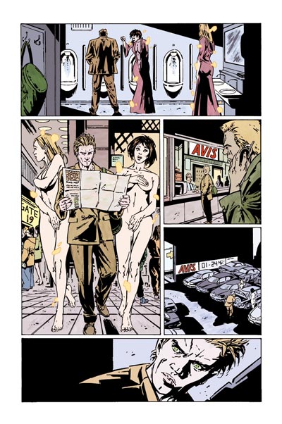 Tavola 12<br>disegni di Stefano Raffaele, colori di Elena Sanjust<br><i>(c) 2009 Comma22</i>