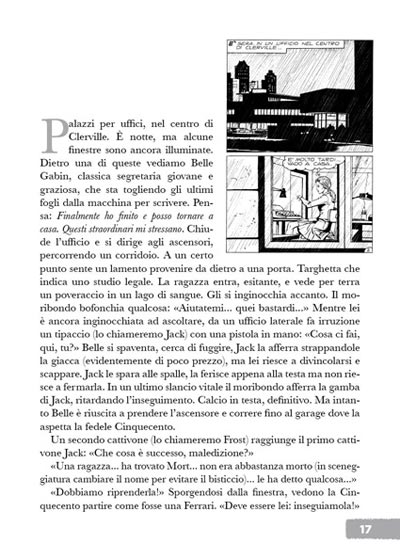 Pagina tratta da Diabolik: Un cattivo soggetto<br>di Mario Gomboli<br><i>(c) 2009 Edizioni BD</i>