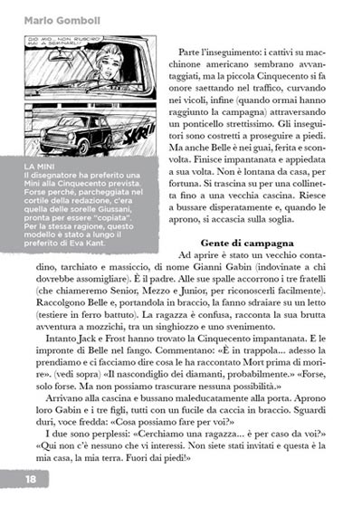 Pagina tratta da Diabolik: Un cattivo soggetto<br>di Mario Gomboli<br><i>(c) 2009 Edizioni BD</i>