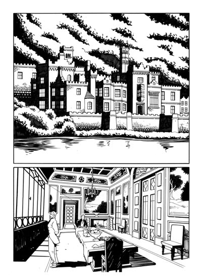 Tavola tratta dal numero 5 Tavola tratta dal numero 5<br>disegni di Ivan Zoni<br><i>(c) 2009 Edizioni Star Comics</i>