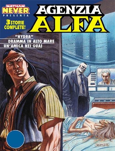 Cover Agenzia Alfa 20 Cover Agenzia Alfa 20<br>disegni di Roberto De Angelis<br><i>(c) 2009 Sergio Bonelli Editore</i>