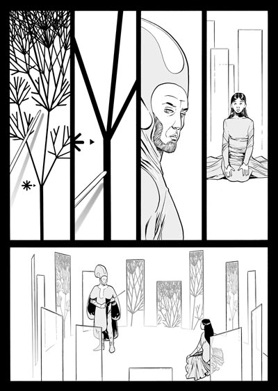 Flashback<br>disegni di Luca Enoch<br><i>(c) 2009 Sergio Bonelli Editore</i>