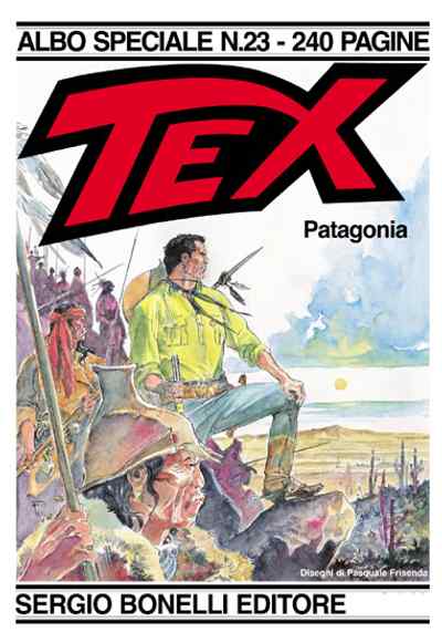 Tex Gigante 23 Tex Gigante 23<br>copertina di Pasquale Frisenda<br><i>(c) 2009 Sergio Bonelli Editore</i>