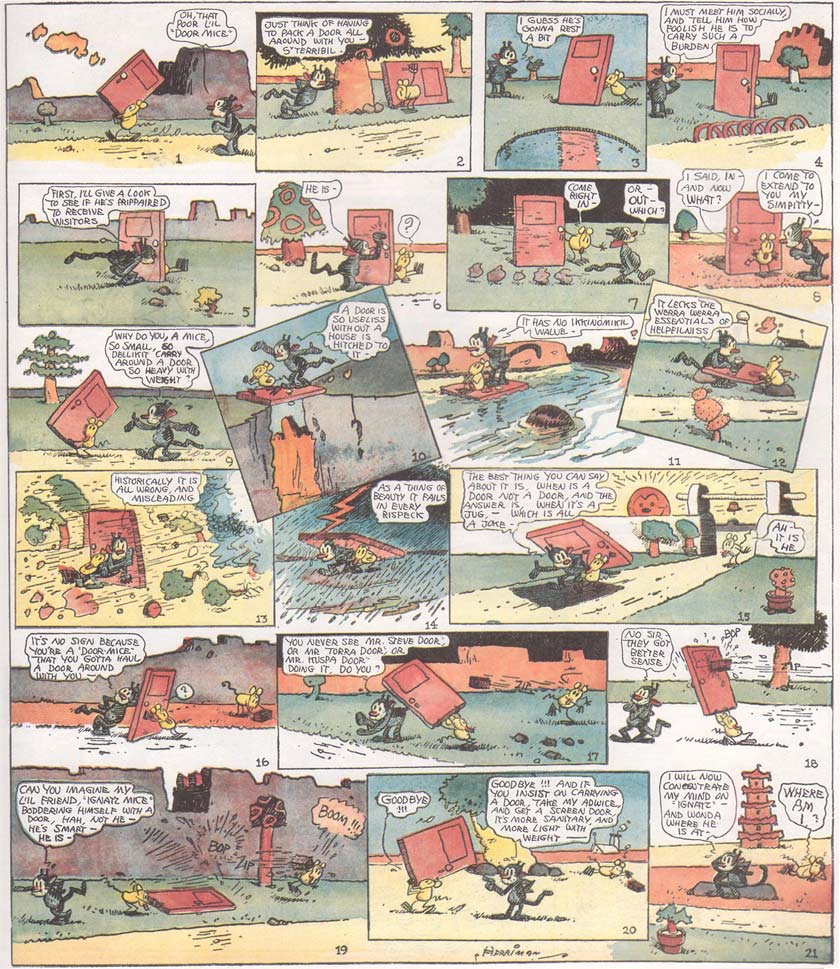 Krazy Kat Krazy Kat<br>George Herriman<br><i>(c) 1922 aventi diritto</i>