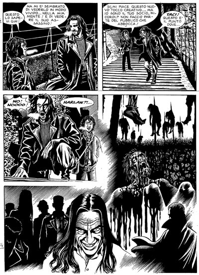 Tavola tratta dallo Speciale numero 5<br>disegni di Fabio Bartolini<br><i>(c) 2009 Sergio Bonelli Editore</i>