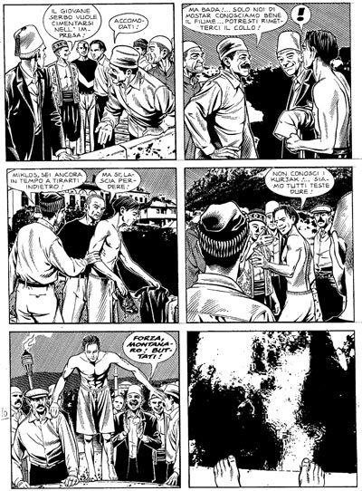 Tavola tratta dallo Speciale numero 5<br>disegni di Fabio Bartolini<br><i>(c) 2009 Sergio Bonelli Editore</i>