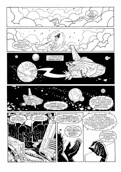 Cronaca Comics Numero 5 - Retropolis Cronaca Comics Numero 5 - Retropolis<br>disegni di Elisa Falcone & Maria Grazia Messina<br><i>(c) 2009 Salvatore Taormina</i>