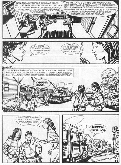 Una buona sequenza narrativa Una buona sequenza narrativa<br>Caravan 4, p. 50<br><i>(c) SERGIO BONELLI EDITORE 2009</i>
