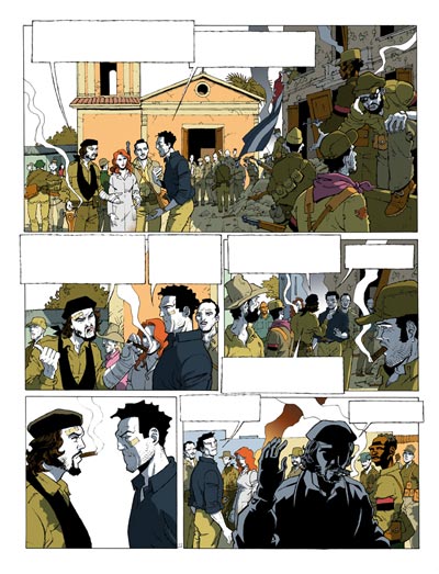 Tavola 22 - Volume 4<br>disegni e colori di Stefano Casini<br><i>(c) 2009 Editions Mosquito</i>