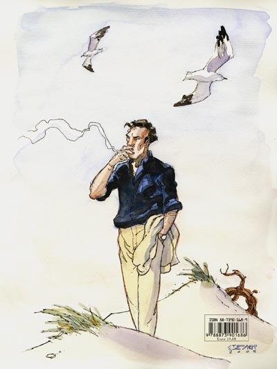 Quarta di copertina - Volume 4<br>disegni e colori di Stefano Casini<br><i>(c) 2009 Editions Mosquito</i>