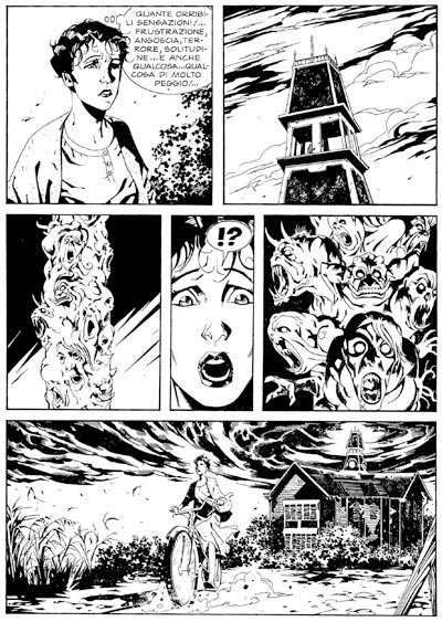 Numero 116 - Tavola 49<br>disegni di Luca Rossi<br><i>(c) 2009 Sergio Bonelli Editore</i>