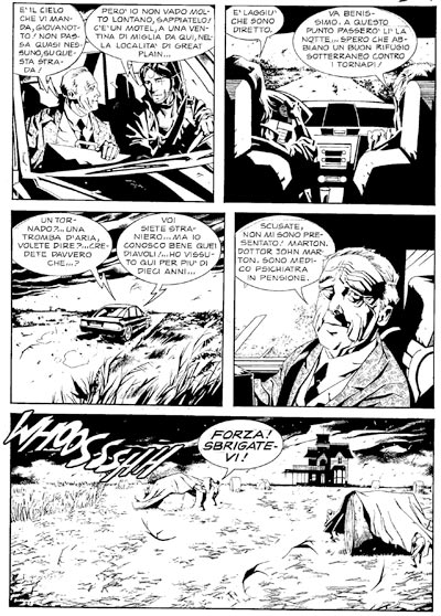 Numero 116 - Tavola 55<br>disegni di Luca Rossi<br><i>(c) 2009 Sergio Bonelli Editore</i>