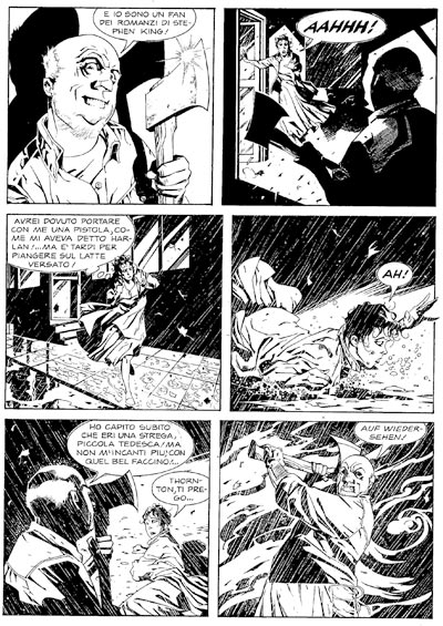 Numero 116 - Tavola 64<br>disegni di Luca Rossi<br><i>(c) 2009 Sergio Bonelli Editore</i>