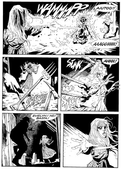 Numero 116 - Tavola 75 Numero 116 - Tavola 75<br>disegni di Luca Rossi<br><i>(c) 2009 Sergio Bonelli Editore</i>