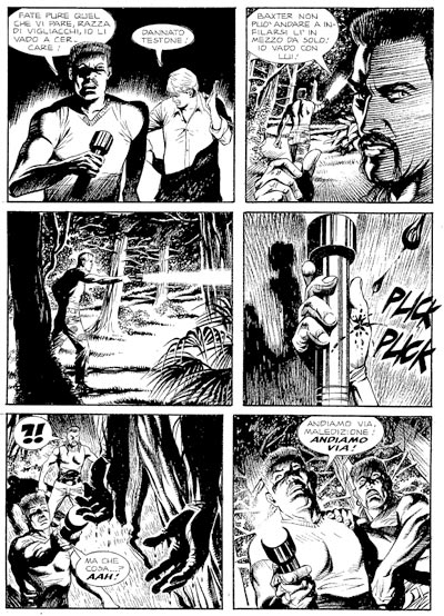 Numero 117 - Tavola 51<br>disegni di Maurizio Dotti<br><i>(c) 2009 Sergio Bonelli Editore</i>