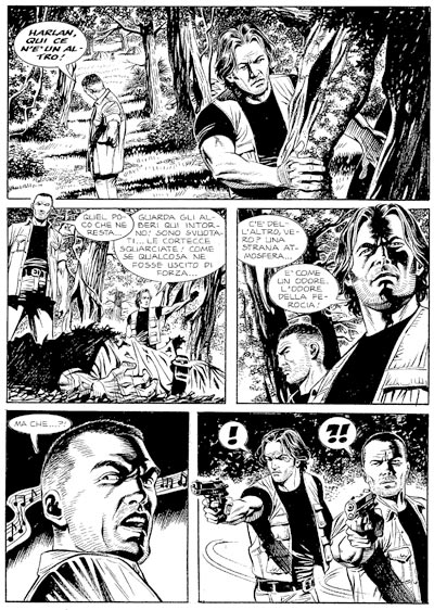 Numero 117 - Tavola 63 Numero 117 - Tavola 63<br>disegni di Maurizio Dotti<br><i>(c) 2009 Sergio Bonelli Editore</i>