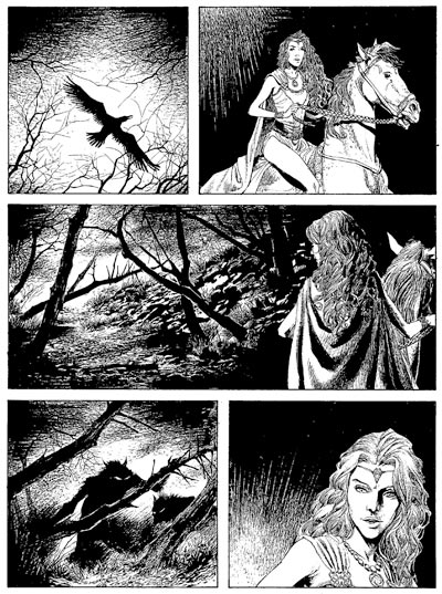 Numero 119 - Tavola 32<br>disegni di Michele Cropera<br><i>(c) 2009 Sergio Bonelli Editore</i>