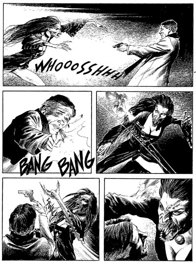 Numero 119 - Tavola 56<br>disegni di Michele Cropera<br><i>(c) 2009 Sergio Bonelli Editore</i>