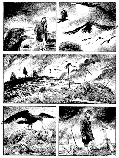 Numero 119 - Tavola 73 Numero 119 - Tavola 73<br>disegni di Michele Cropera<br><i>(c) 2009 Sergio Bonelli Editore</i>