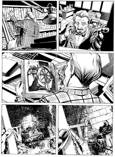 Numero 120 - Tavola 41<br>disegni di Marco Santucci<br><i>(c) 2009 Sergio Bonelli Editore</i>