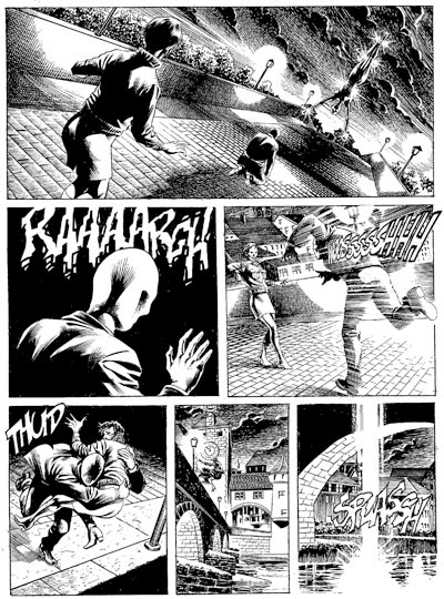 Numero 120 - Tavola 64<br>disegni di Marco Santucci<br><i>(c) 2009 Sergio Bonelli Editore</i>