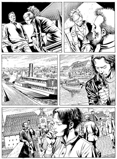 Numero 120 - Tavola 68 Numero 120 - Tavola 68<br>disegni di Marco Santucci<br><i>(c) 2009 Sergio Bonelli Editore</i>