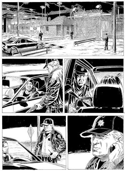 Numero 122 - Tavola 28<br>disegni di Giuliano Piccininno<br><i>(c) 2009 Sergio Bonelli Editore</i>