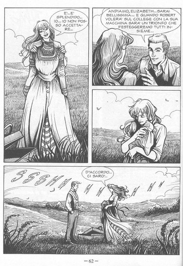 Elizabeth<br>Greystorm 1, p. 62<br><i>(c) 2009 SERGIO BONELLI EDITORE</i>