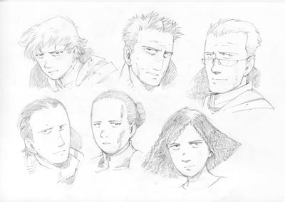Studi Personaggi Studi Personaggi<br>disegni di Massimo Dall'Oglio<br><i>(c) 2009 Edizioni BD</i>