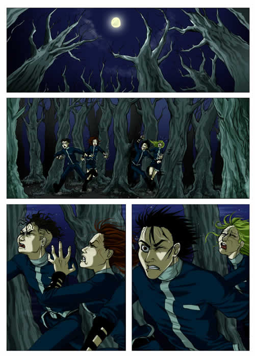 Smarrimento dei corpi e delle anime Smarrimento dei corpi e delle anime<br>Progetto Uranus, p. 33<br><i>(c) 2006 Centro Fumetto "Andrea Pazienza"</i>