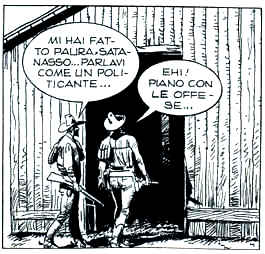 Botta e risposta<br>Tex Maxi 13, pag.31<br><i>(c) 2009 SBE</i>