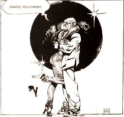 Amanda & il Pellegrino Amanda & il Pellegrino <br>da Amanda 24, disegno di Alfredo Falugi<br><i>(c) 1991 Eura editoriale </i>