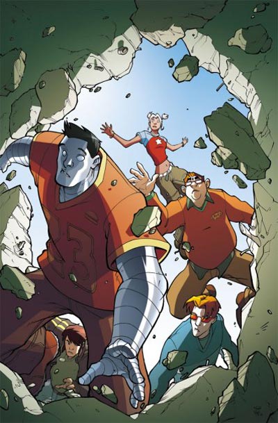 Cover Albo USA #3<br>disegni di Denis Medri, colori di Sergio Algozzino<br><i>(c) 2009 Marvel Comics</i>
