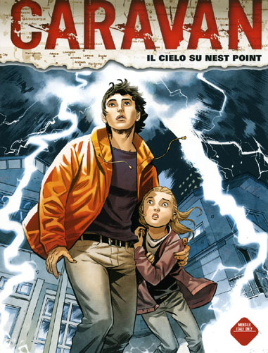 Caravan Caravan<br>la copertina del n.1<br><i>(c) Sergio Bonelli Editore</i>