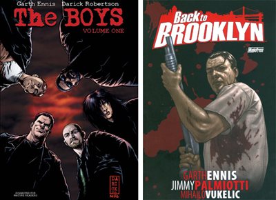 "The Boys" & "Back to Brooklyn" "The Boys" & "Back to Brooklyn"<br>le copertine dei due albi<br><i>(c) aventi diritto</i>
