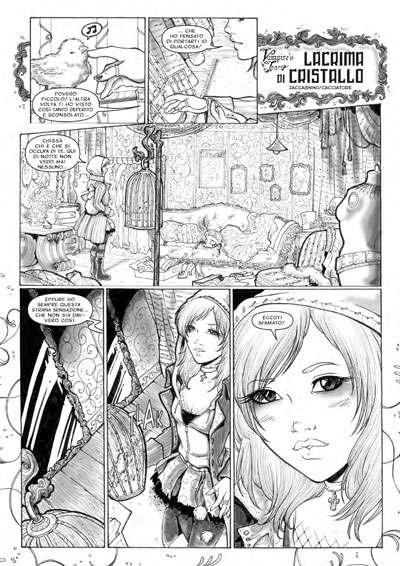 Cronaca Comics Numero 6 - Vampire's Tears Cronaca Comics Numero 6 - Vampire's Tears<br>disegni di Michela Cacciatore<br><i>(c) 2010 Salvatore Taormina</i>