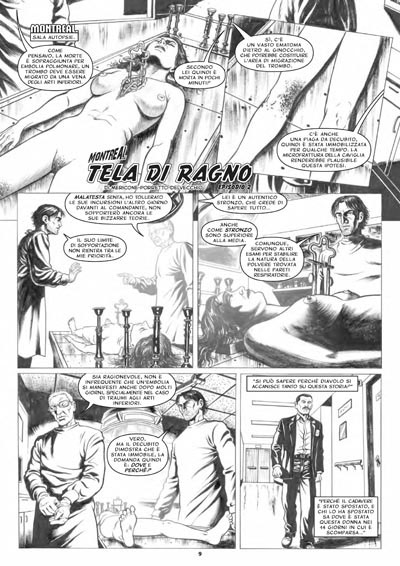 Cronaca Comics Numero 6 - Montreal Cronaca Comics Numero 6 - Montreal<br>disegni di Beniamino Delvecchio<br><i>(c) 2010 Salvatore Taormina</i>